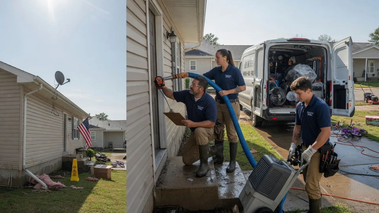 Ceiling Water Damage Restoration in Kentucky near me